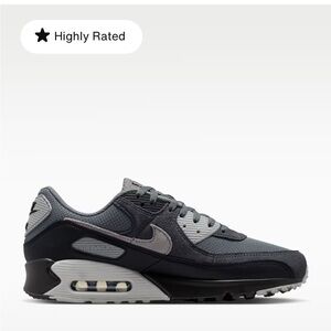 Nike Air Max 90 Men's Dark Gray Sneakers - NWB